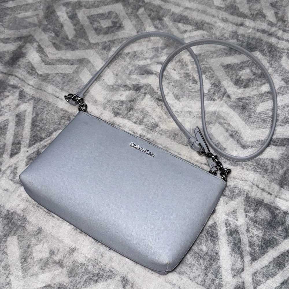 Calvin Klein Light Blue Crossbody Purse - Womens - image 1