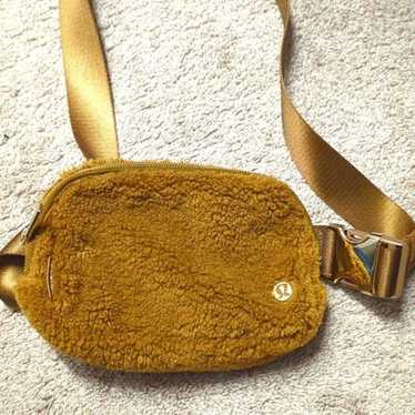 Lululemon Brown Teddy Bear Fanny Pack