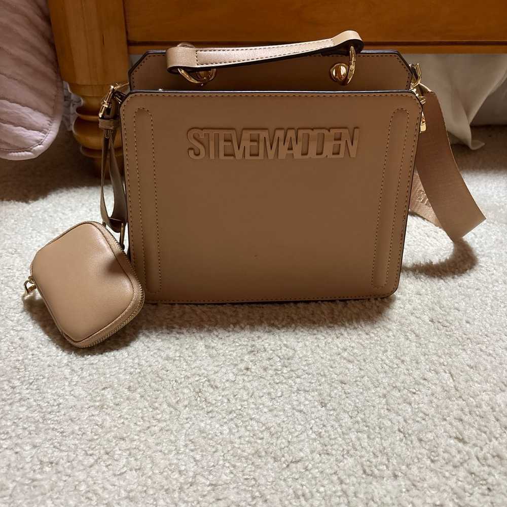 Steve Madden light brown purse - image 1