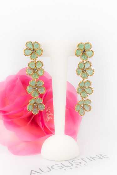 Boucles d'oreilles fleurs Augustine