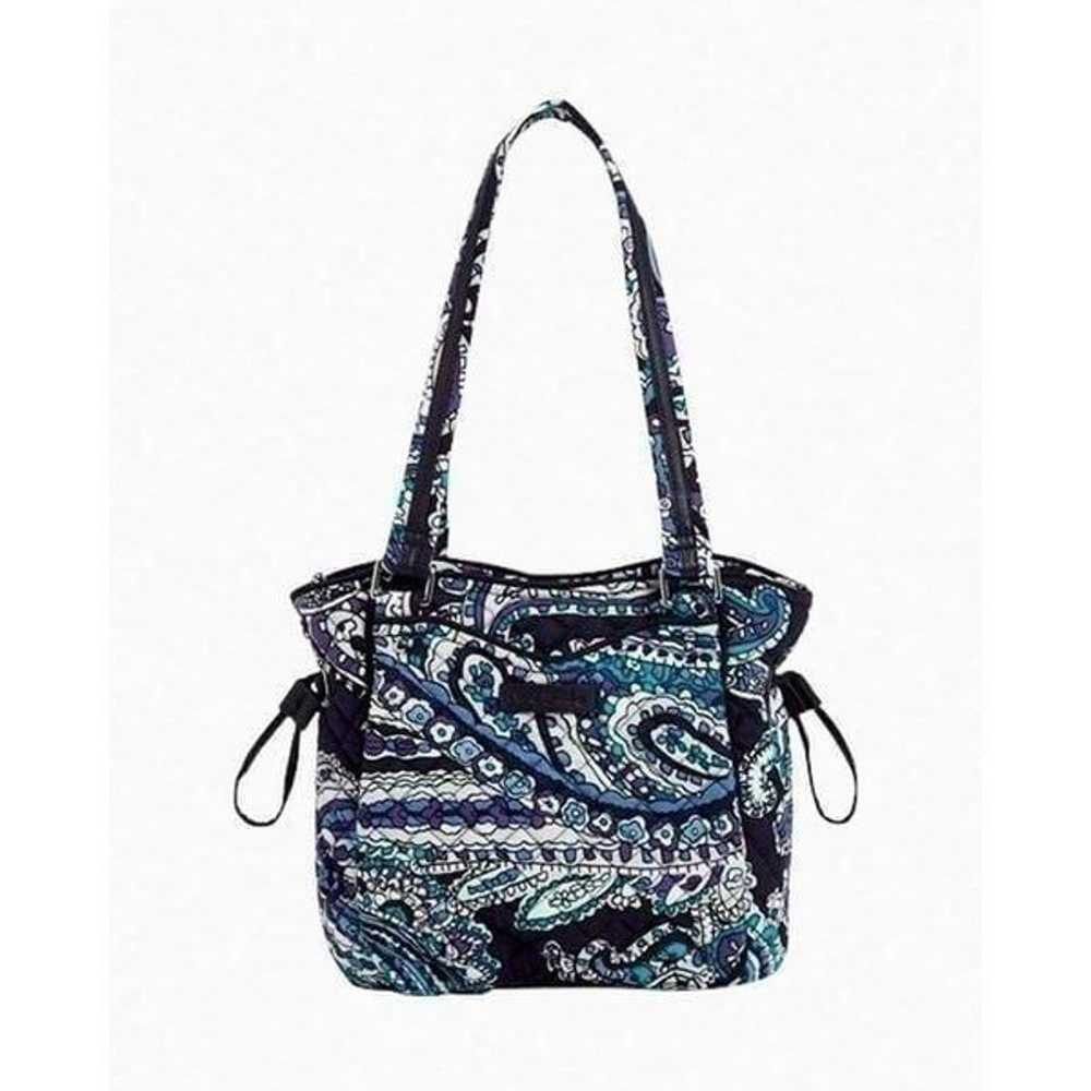 Vera Bradley Mini Glenna Satchel Deep Night Paisl… - image 1