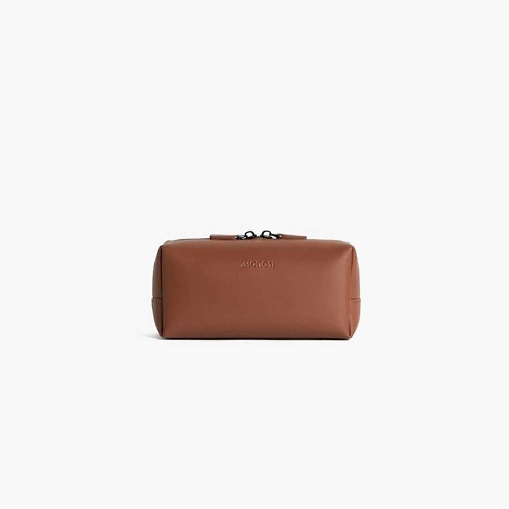 Monos Metro Toiletry Case Cosmetic Bag Mahogany V… - image 1