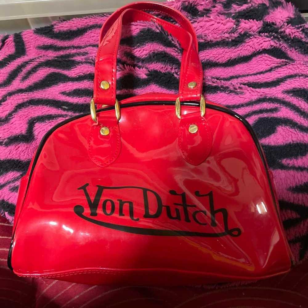 Von Dutch Red Handbag - image 1