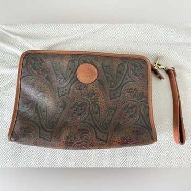 Balmain paisley clutch - image 1