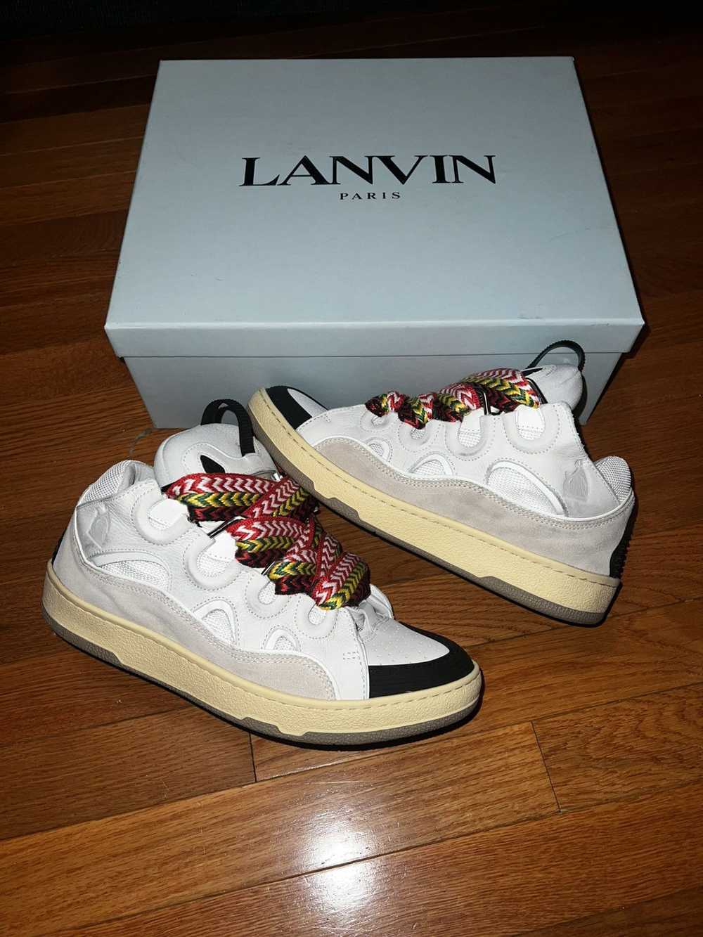 Lanvin Lanvin Curb Sneaker White - image 1