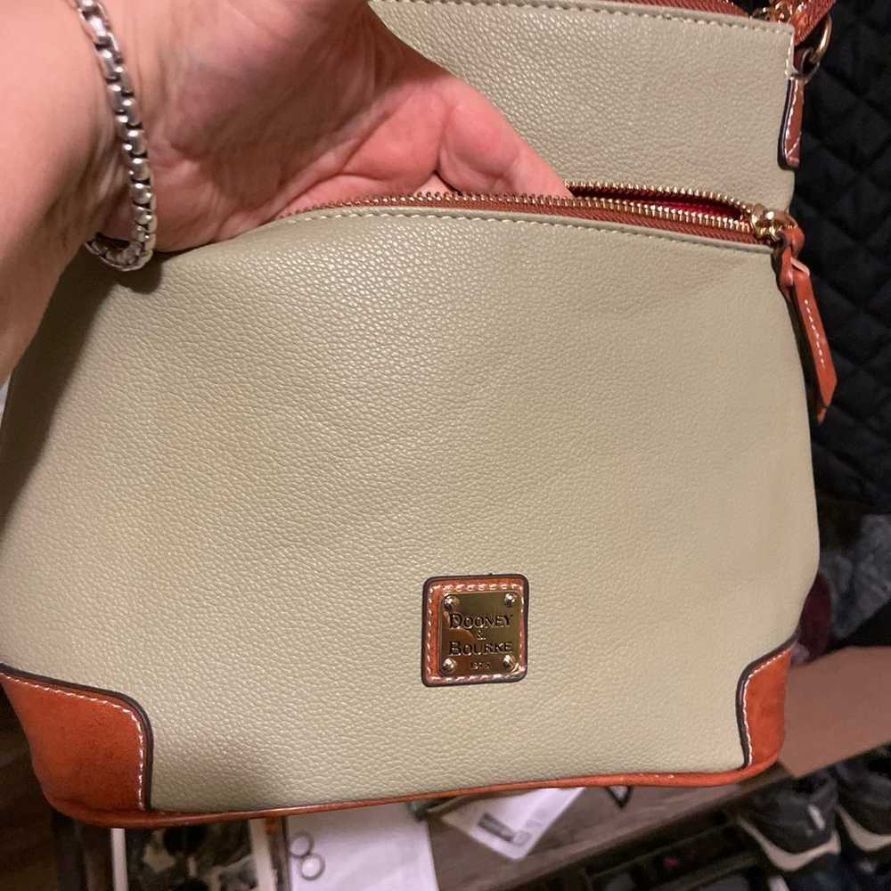 Dooney Bourke Crossbody
Pebble Leather Bag Light … - image 3