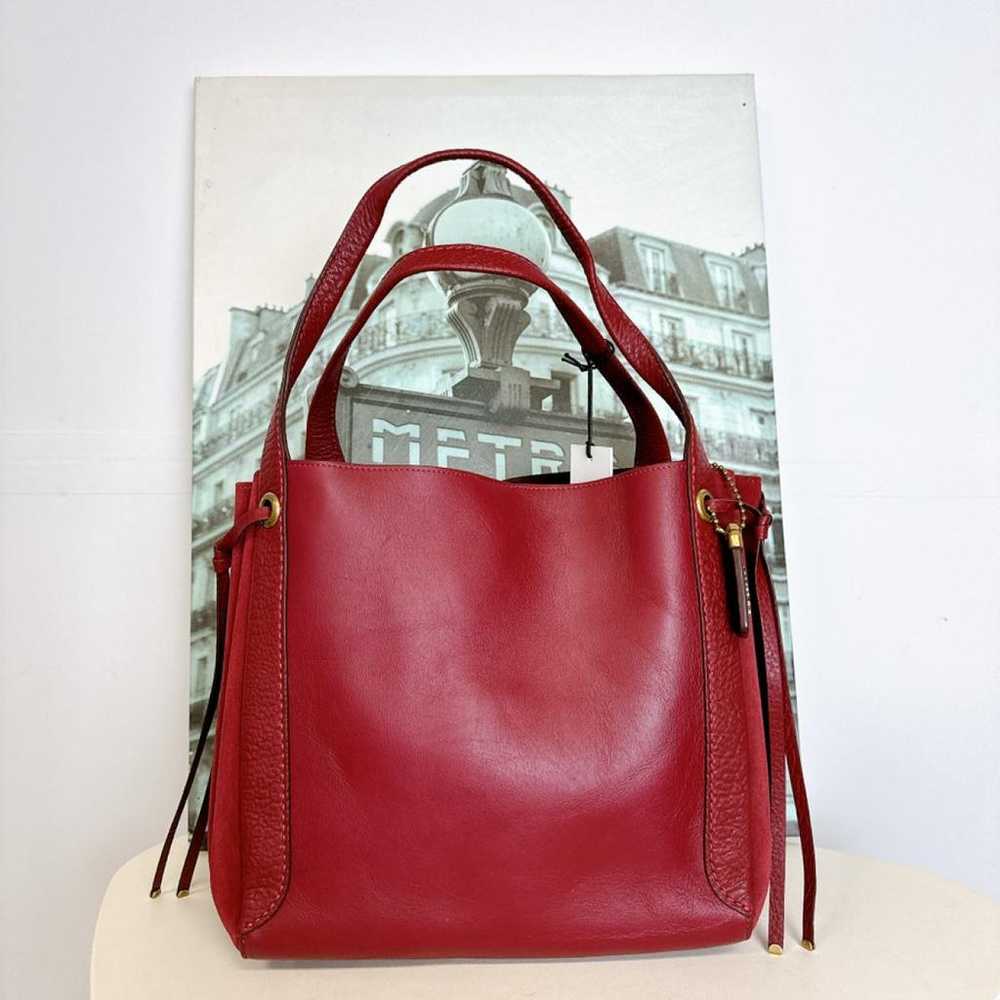 Coach Leather handbag - image 2