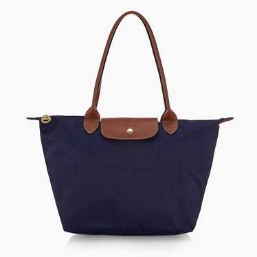 Longchamp Le Pliage Shoulder Tote Purple