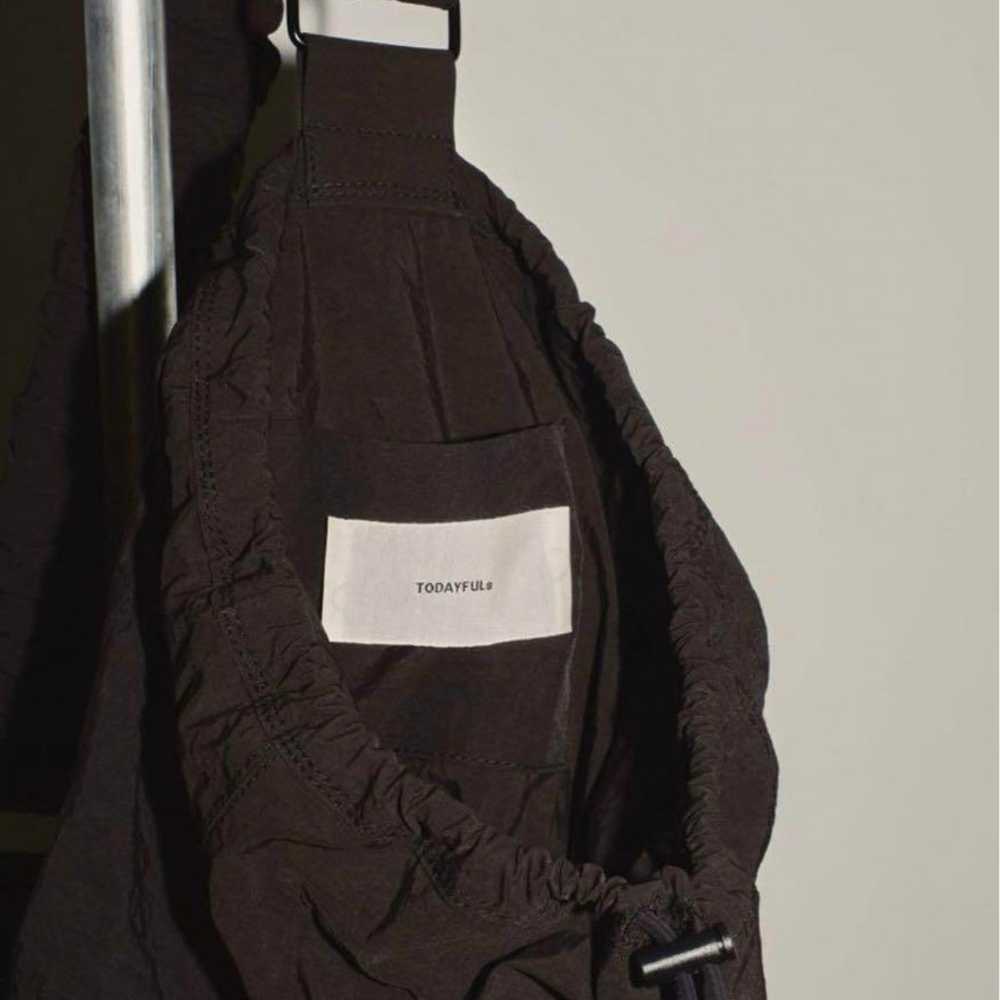 【todayful】Nylon Gather Bag Black for Women - image 4