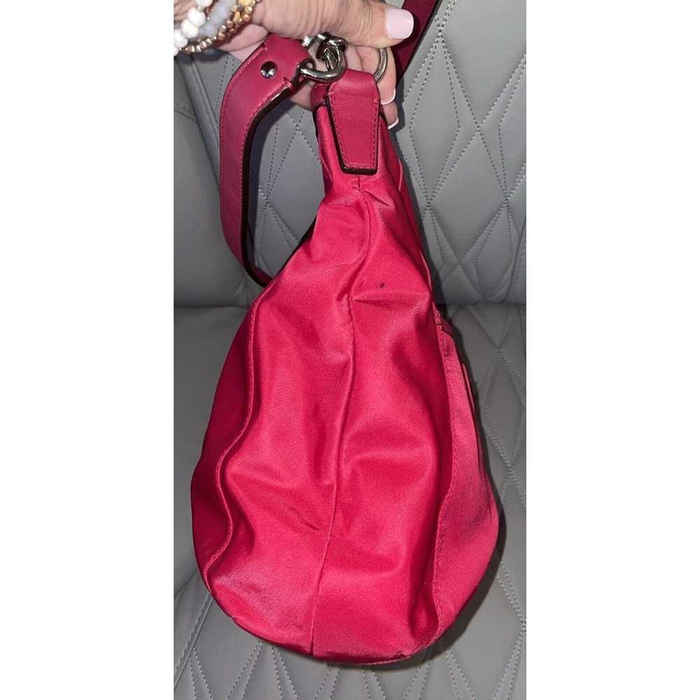 Coach Red Nylon Shoulder Bag Purse. PURS259 - image 6