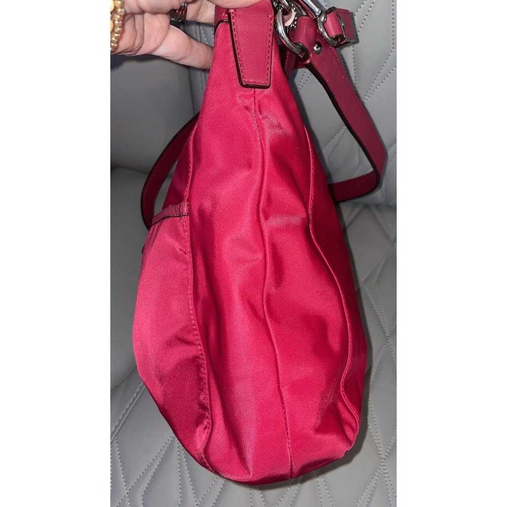 Coach Red Nylon Shoulder Bag Purse. PURS259 - image 7