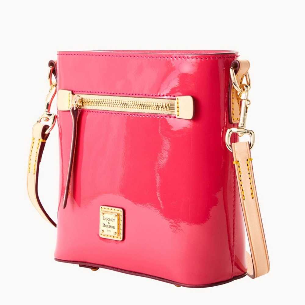 NWOT Dooney & Bourke Hot Pink Allison Crossbody - image 1