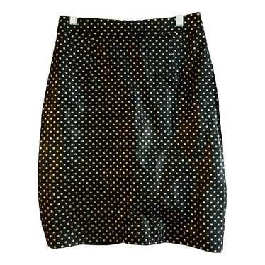 Milly Leather mini skirt