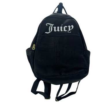 Juicy Couture Los Angeles Faux Leather Black Logo 