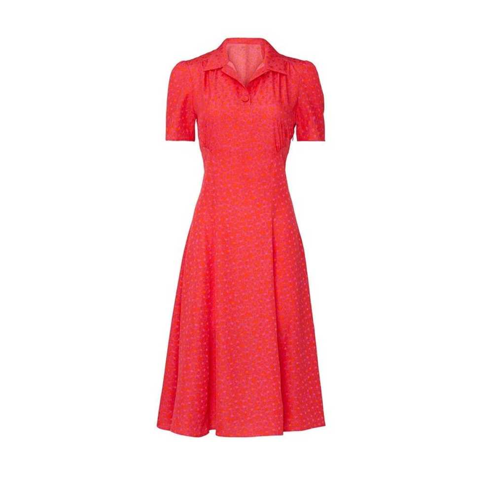 Tara Jarmon Silk mid-length dress - image 2