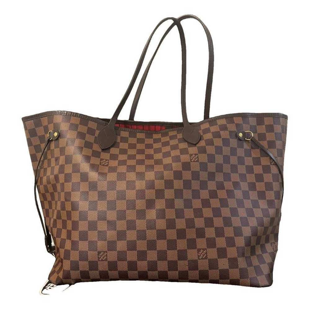 Louis Vuitton Neverfull leather tote - image 1