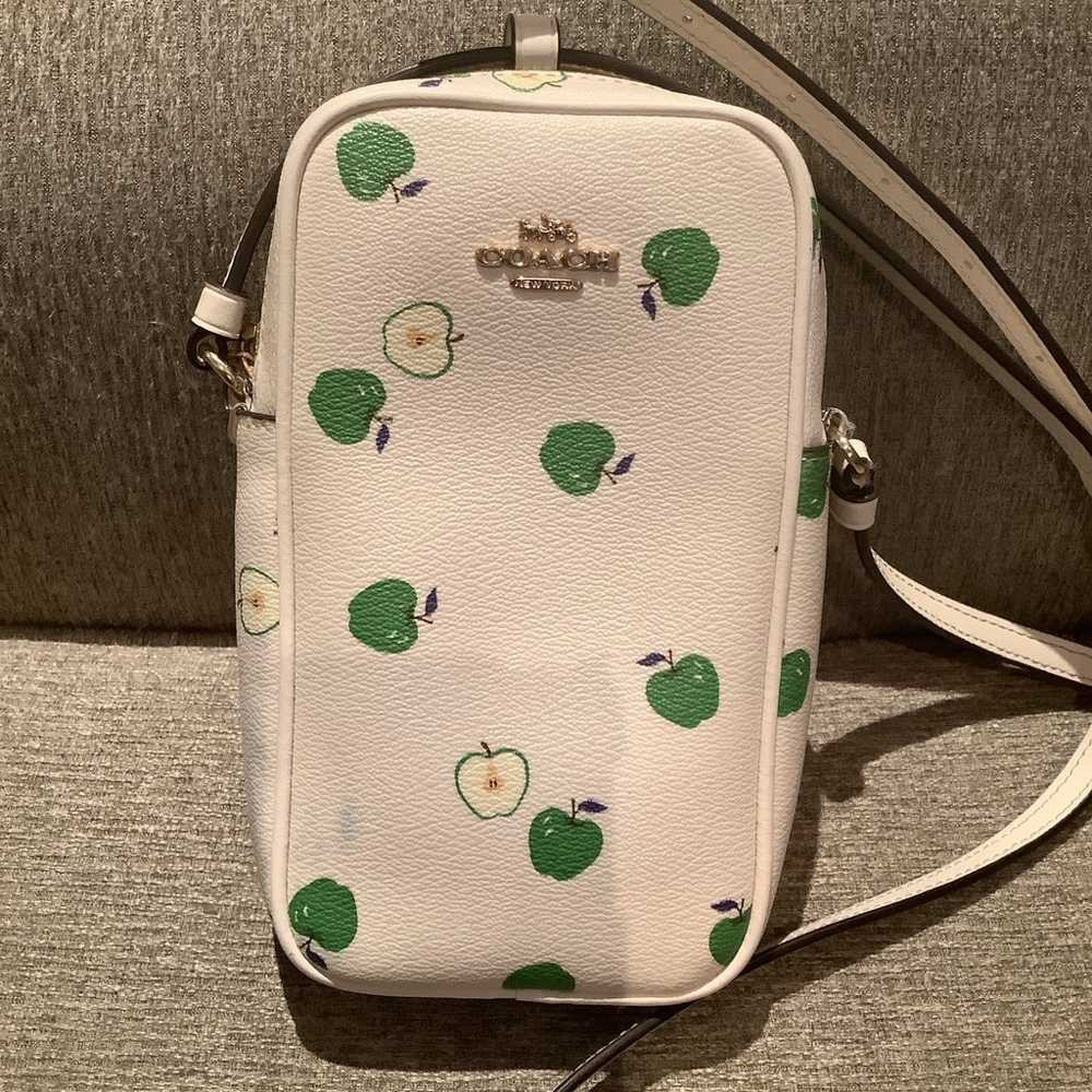 Coach green Apple camera crossbody bag - image 1