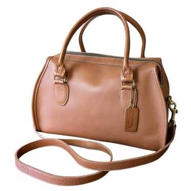 Coach Vintage British Tan Broadway Satchel