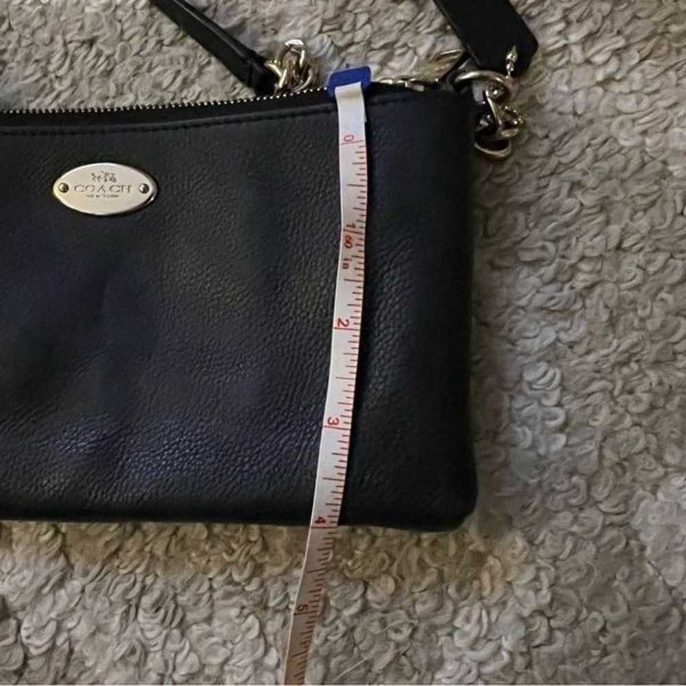 Coach Black Leather Crossbody Bag - image 6