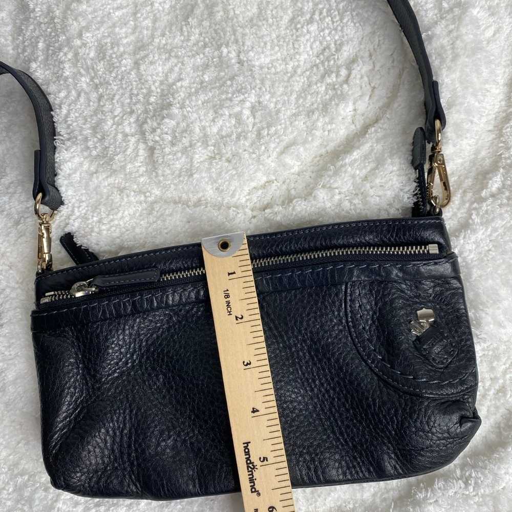 Pelle Borsa Wallet Crossbody Shoulder Bag Black L… - image 12