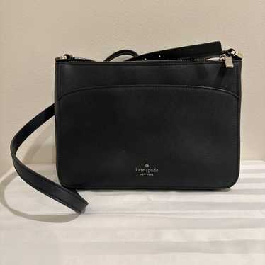 Kate Spade Adel Crossbody Black Leather Crossbody