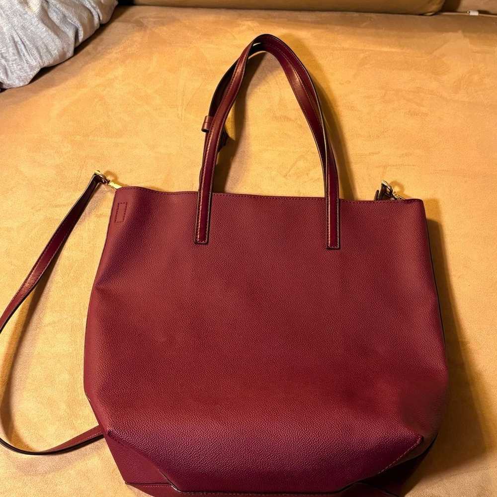 NEW Michael Kors “Hayley” Large Burgundy Tote Bag… - image 8