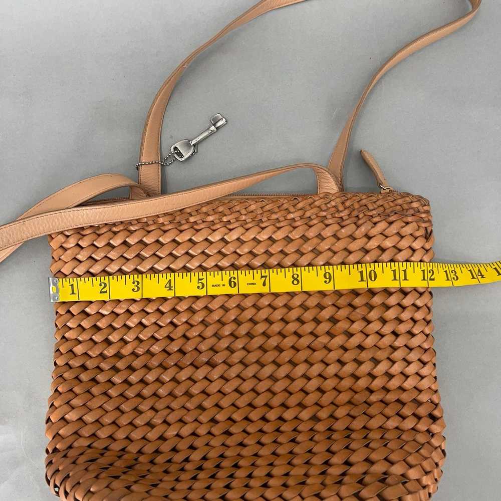 Fossil Womens Shoulder Bag Vintage Leather Basket… - image 7