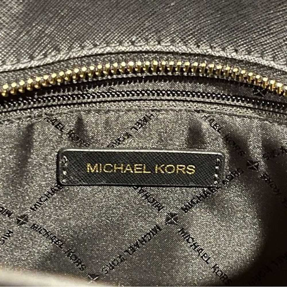 Michael Kors Black Leather Medium East West Dillo… - image 9