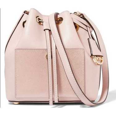 MICHAEL KORS Greenwich Light Pink Leather Bucket B