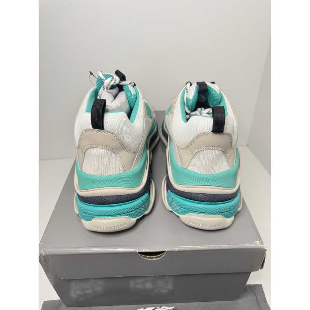 Balenciaga Triple S cloth low trainers - image 4