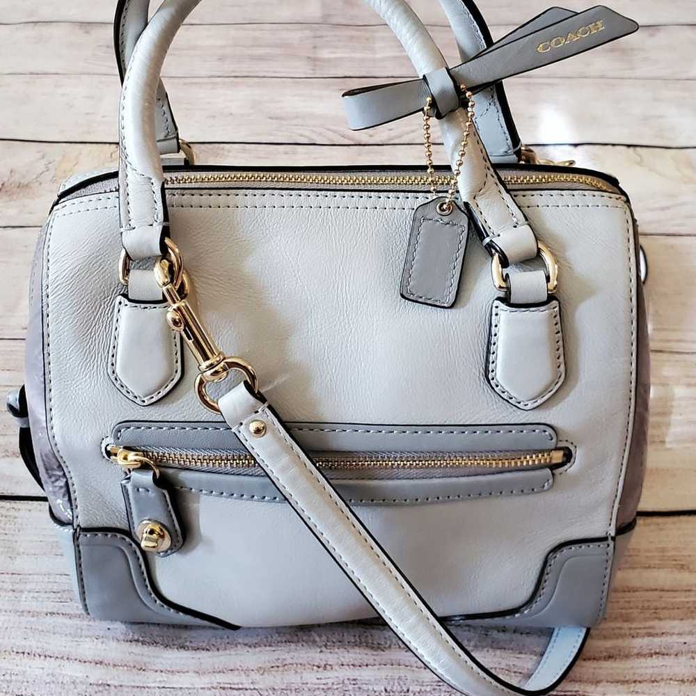 Coach Poppy Leather Satchel - image 1