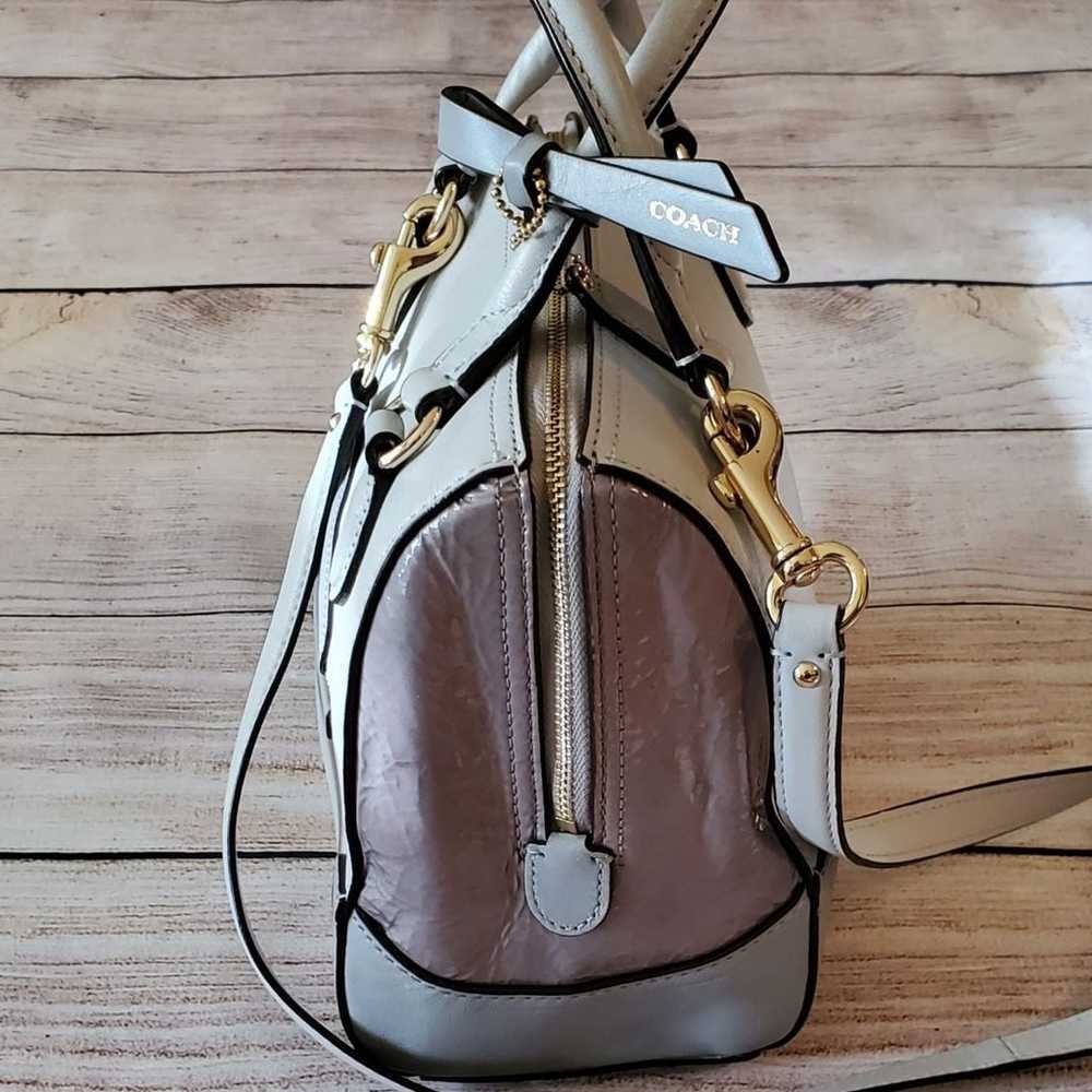 Coach Poppy Leather Satchel - image 4