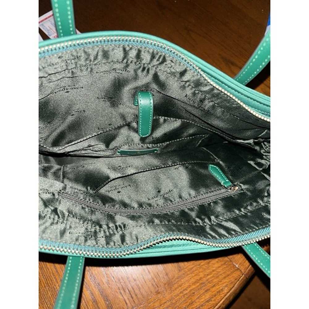 Kate Spade New York Chelsea Nylon Large Tote Jade… - image 6