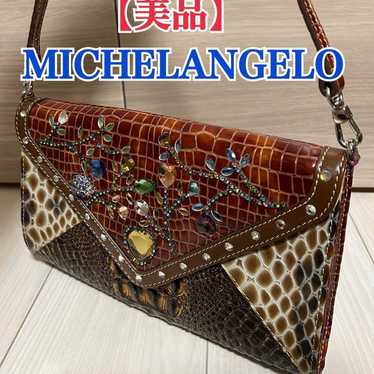 MICHELANGELO Patchwork Shoulder Bag - image 1