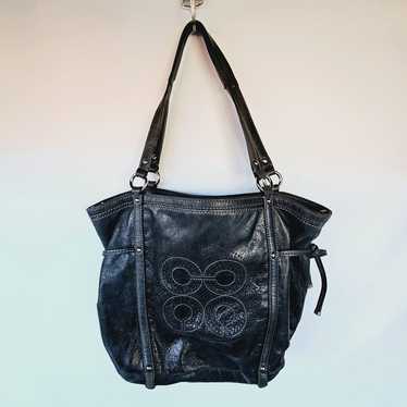 Coach Leather Shoulder Bag