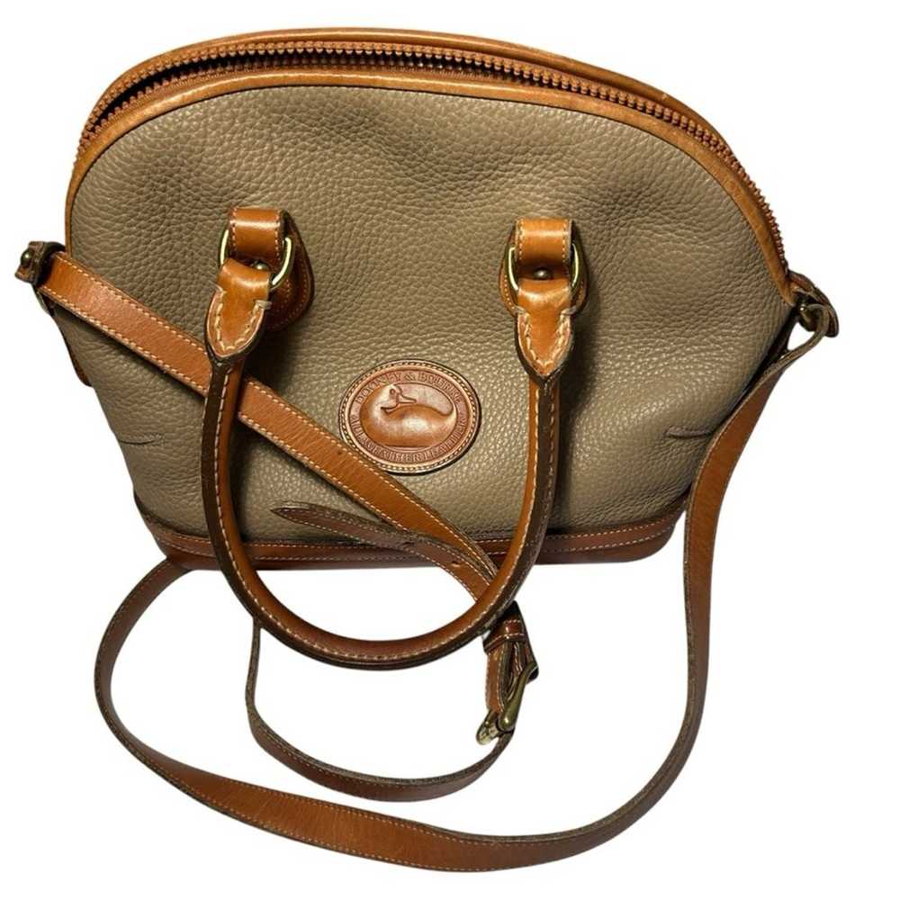 Dooney and Bourke Norfolk Vintage Leather Shoulde… - image 10