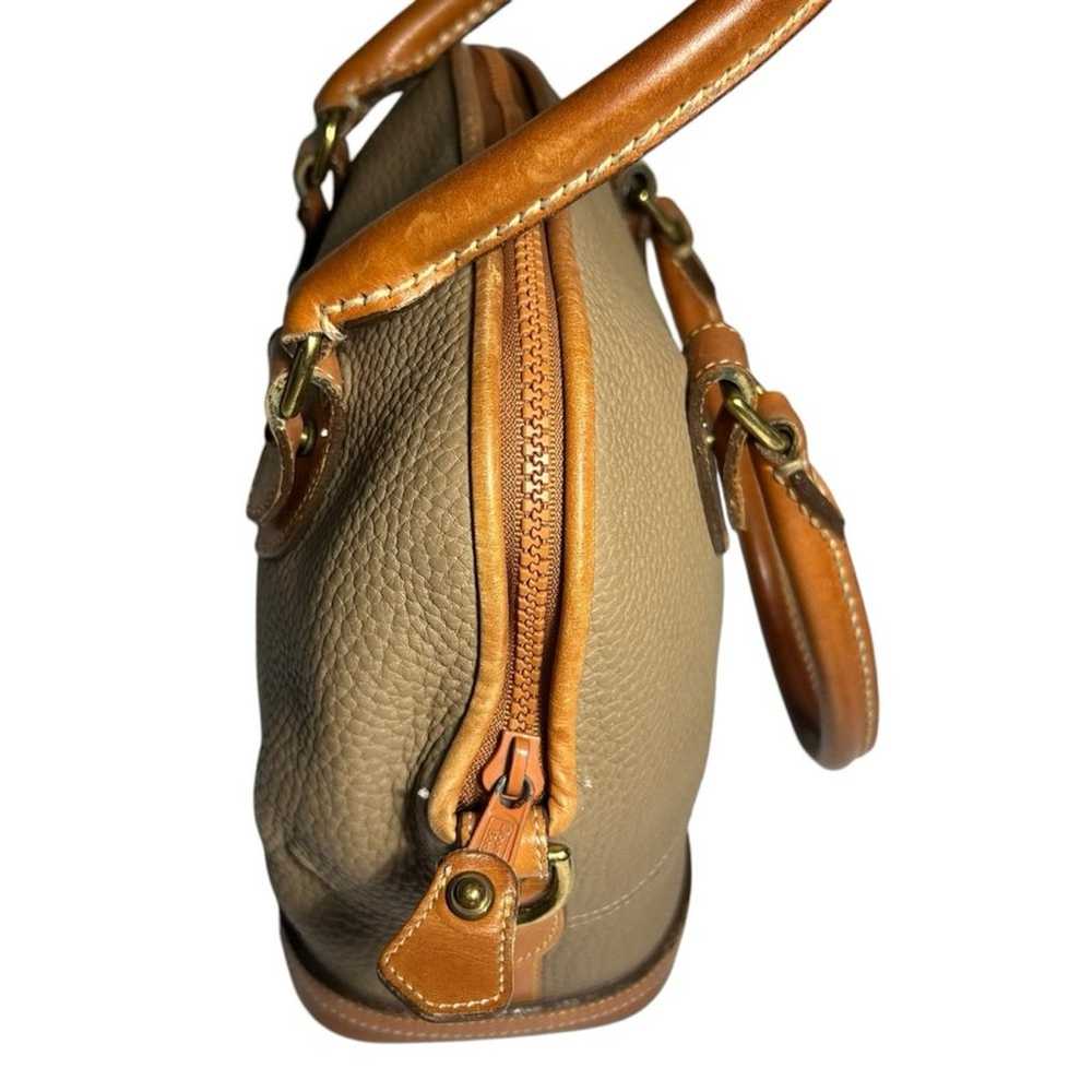 Dooney and Bourke Norfolk Vintage Leather Shoulde… - image 11