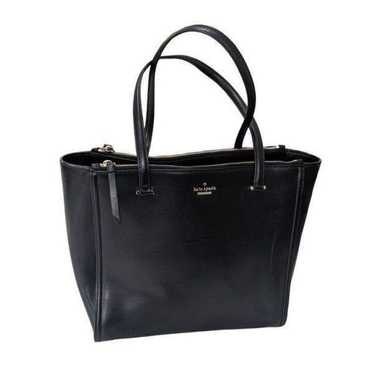 Kate Spade Kona Patterson Drive Black Leather Tote