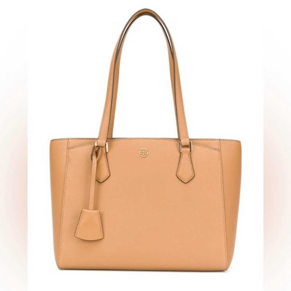 Tory Burch Robinson Large Leather Tote Shoulder B… - image 2