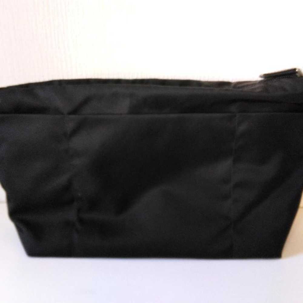 PRADA Pouch Black Extremely Beautiful Condition - image 5