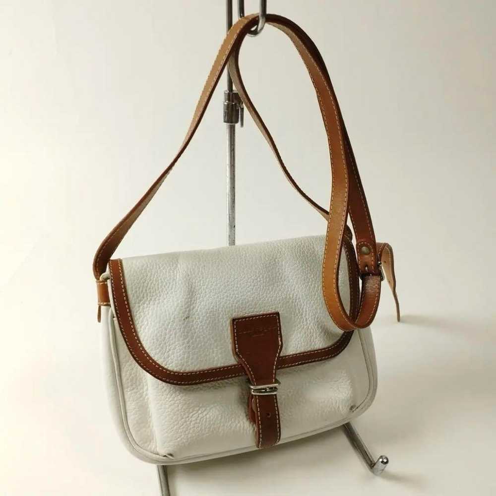 French-made Old Courrèges shoulder bag in white - image 2