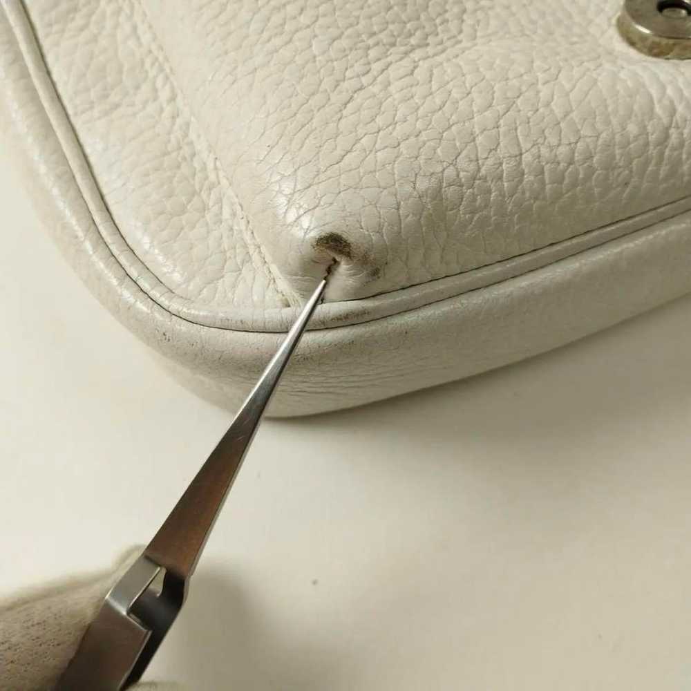 French-made Old Courrèges shoulder bag in white - image 4