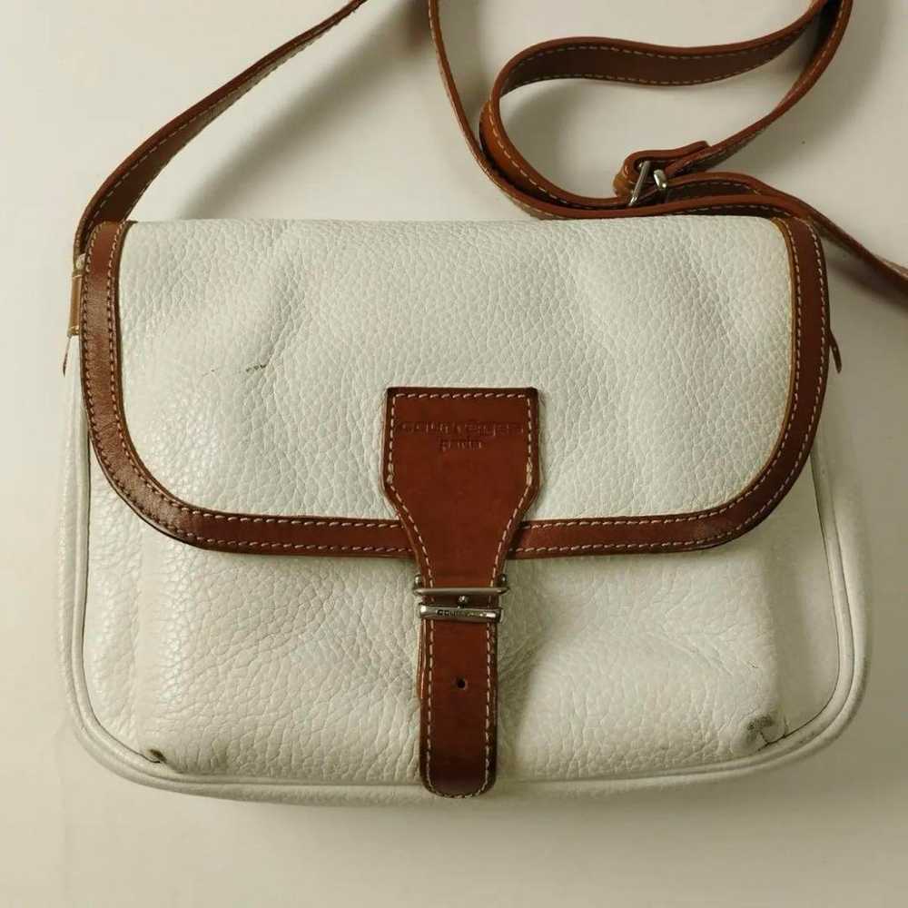 French-made Old Courrèges shoulder bag in white - image 7