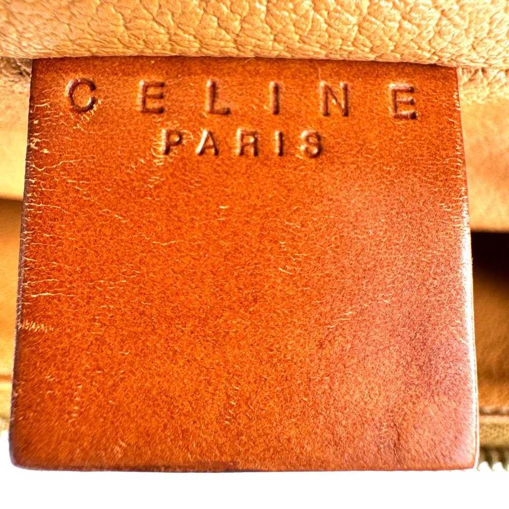 CELINE Macadam Triomphe PVC Bag Pouch - image 10