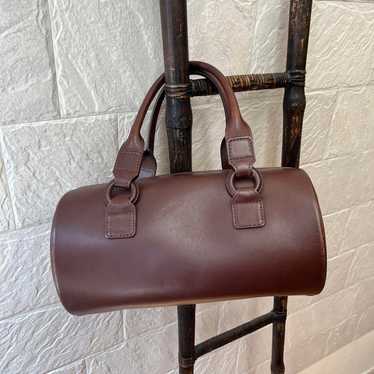 Tsuchiya Bag Manufacturing Co. Drum-shaped Handbag