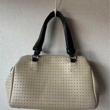 Marni Punching Leather 2-Way Shoulder Handbag - image 1