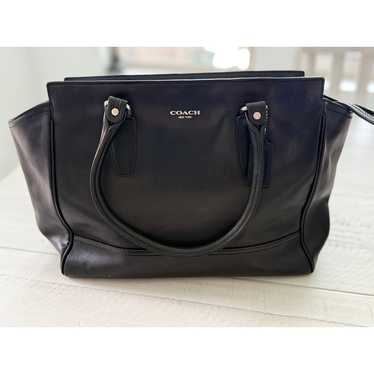 Coach Legacy Leather Candace Carryall - Black