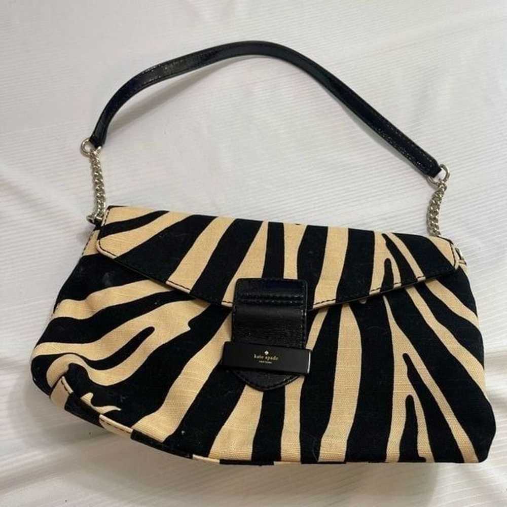 Kate Spade Zebra Purse Handbag - image 1