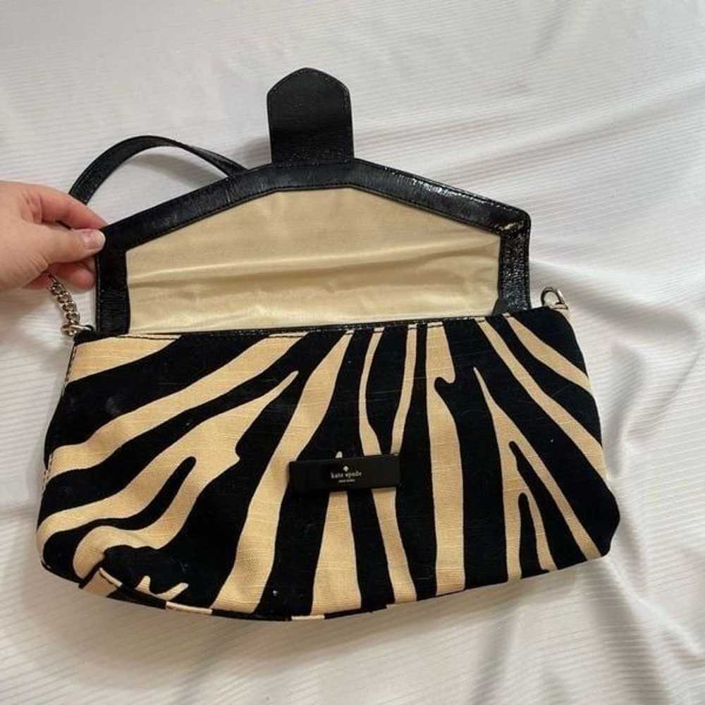 Kate Spade Zebra Purse Handbag - image 7