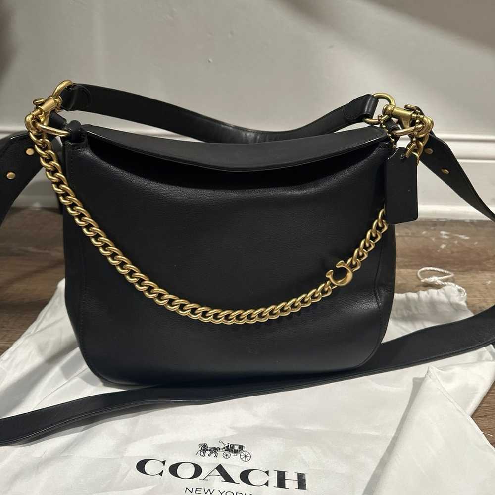 Coach Leather shoulder bag - image 2